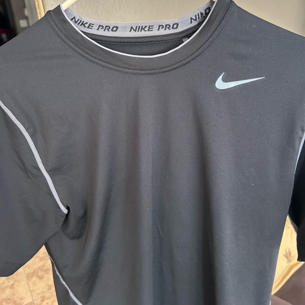 Nike Pro Black Performance Tee - image 1